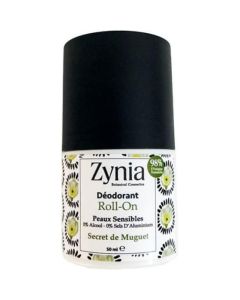 Zynia Déodorant Roll-On Secret de Muguet 50ml - Fraîcheur
