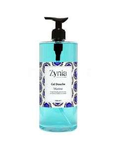 Zynia Gel Douche Marine 1000ml - Peau Douce & Hydratée