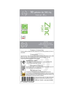 Zinc Fort - Complément Alimentaire - 30 Comprimés