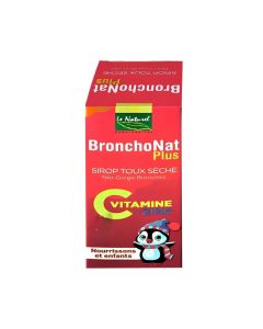 Bronchonat Plus Sirop Toux Sèche Enfant - Calme la toux