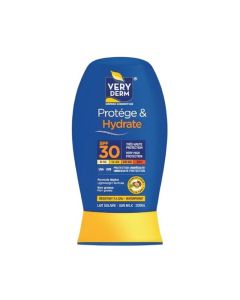 Lait Solaire SPF30+ Protège & Hydrate - Veryderm - 200ml