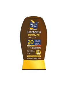 Veryderm Lait Solaire Intensificateur de Bronzage SPF20+ 200ml