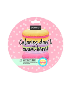 Masque visage apaisant SENCE - "Calories Don’t Count Here"