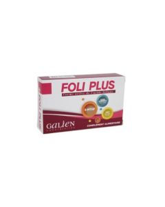 Galien Foli Plus - Complément Cheveux & Ongles - 30 Comprimés