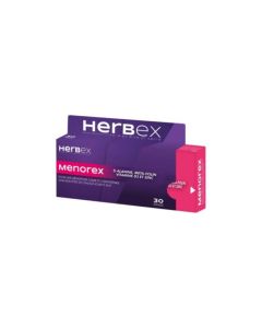 Herbex Menorex - Confort Ménopause - 30 Gélules