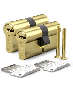 serrure pour porte - cylindre de porte - 70mm - JUSTER