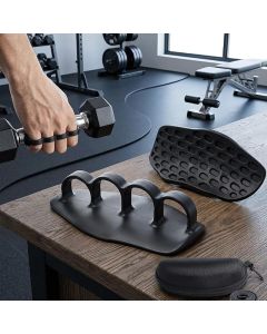 Lot De 2 Poignées De Musculation Antidérapantes En Caoutchouc