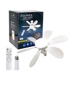 Ventilateur Avec Télécommande Et Éclairage Intégré