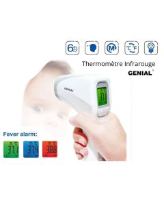 Thermomètre Infrarouge Sans Contact - Précision & Hygiène