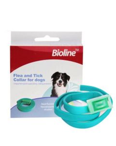 Collier Anti-Puce pour Chiens Bioline 60cm - Protection Efficace