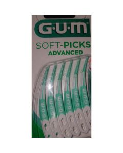 Gum Soft Picks Advanced - Cure-dents Interdentaires - 30 Unités