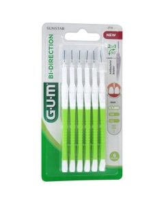 Brossettes Interdentaires Bi-Direction 0.7mm - Gum - Boîte de 6