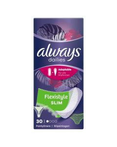 Always Liners Flexistyle Slim - Boîte de 60 - Fraîcheur
