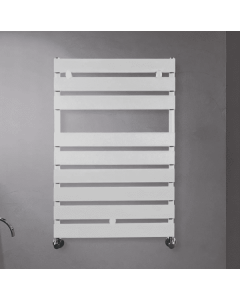 SÈCHE SERVIETTE 80/50 ALUMINIUM BLANC RETTANGLO-8050BLRTT