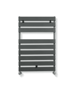 SÈCHE SERVIETTE 80/50 ALUMINIUM NOIR RETTANGLO-8050NRRTT