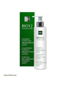 Bio12 Shampoing Purifiant Sébo-Régulateur 250 ml - Cheveux Gras