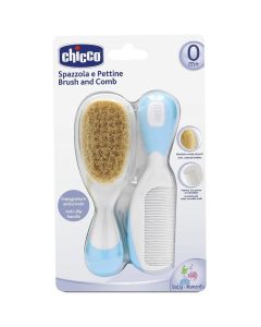 Brosse et Peigne Bébé Chicco Bleu - Prix... | Arkan.tn