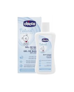 Chicco Gel Shampooing et Douche Nettoyant Peau Sensible 200 ml