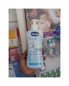 Chicco Shampoing Naturel Peau Sensible 300ml - Douceur Bébé