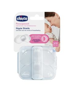 Disques de Sein en Silicone S-M Chicco - Allaitement