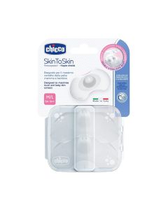 Chicco Disques de Sein Silicone M-L - Protection Allaitement