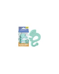 Anneau de Dentition Iguane Bleu Chicco 2M+ - Soulage Gencives