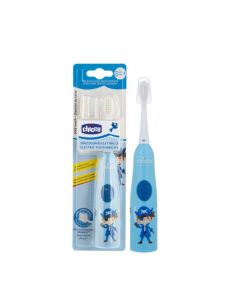 Chicco Brosse à Dents Électrique Bleue - Hygiène Bucco-Dentaire