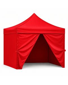 Tonnelle Pliable 3x3m Rouge - Prix Tunisie | Arkan.tn