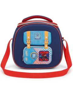 Sac à goûter 3D isothermique enfant - Spider-Man - Bleu