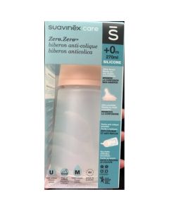 Suavinex Biberon Zéro Zéro Anti-Colique 270 ml - Confort Bébé