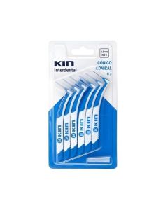 KIN Brossettes Coniques 1.3mm (x6) - Hygiène Bucco-Dentaire
