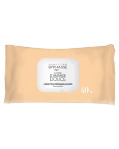 Lingettes Démaquillantes Byphasse Grenade - Boîte 40