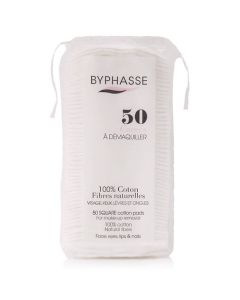 Byphasse Disques de Coton Carrés - Douceur & Efficacité