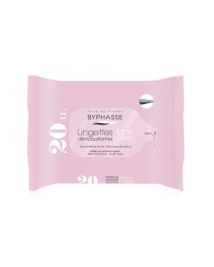 Byphasse Lingettes Démaquillantes Protéines de Lait - Peau Douce