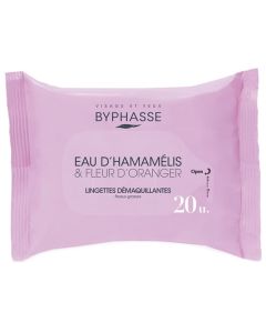 Byphasse Lingettes Démaquillantes Fleur d'Oranger - Boticinal