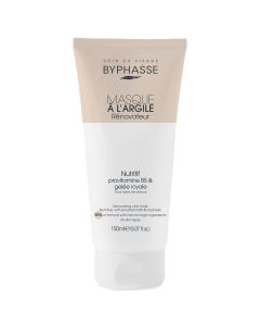 Masque Visage Argile Rénovateur Nutritif Byphasse 150ml