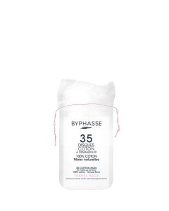 Byphasse Disques de Coton - 35 Pièces - Démaquillage Doux