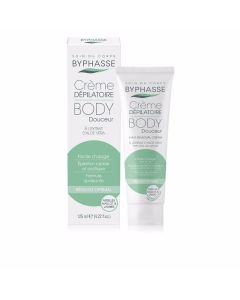 Crème Dépilatoire Aloe Vera Byphasse 125 ml - Peau Douce