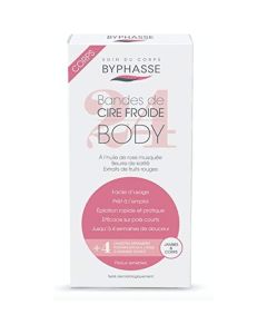 Byphasse Bandes de Cire Froide Jambes & Corps - 24 Bandes