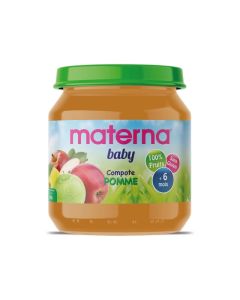 Materna Compote Pomme - Alimentation Bébé 130g