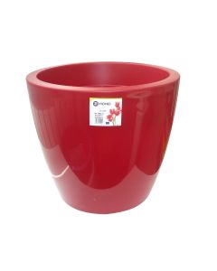 Pot linéa gloss bordeau D30xh25cm VIOMES