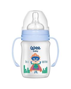 Biberon Plastique avec Anse 150 ml - Wee - Autonomie Bébé