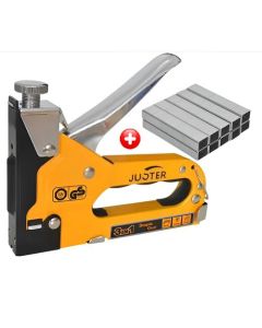 Agrafeuse Manuelle + Paquet Agrafes (8x11.25x1.15mm) - 5000 Pièces - 100X50