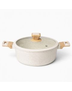 Marmite Granite SIZAR 24 cm Beige - Prix Tunisie | Arkan.tn