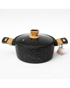 Marmite Granite SIZAR 20 cm Noir - Prix Tunisie | Arkan.tn