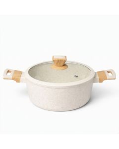Marmite SIZAR Granite 22 cm Beige - Prix Tunisie | Arkan.tn
