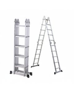 Échelle multifonctions - 4x5 - aluminium - 5,70 m