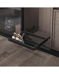 Étagère Porte-Chaussures - S-6264-A - Aluminium - 90 cm - 850-880x470x170 mm