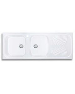 Évier à Poser Roca - L122CR - 120x60 - Blanc