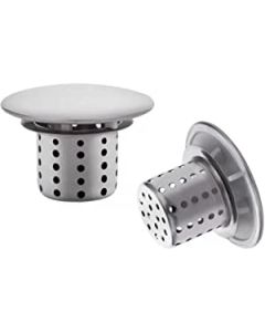 CACHE TROU EVIER INOX